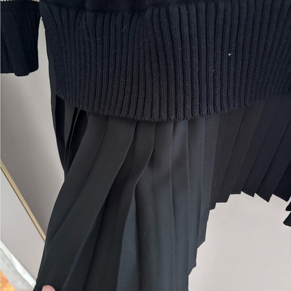 English Factory Black and Cream Striped Dress | EUC workwear, office, or casual - Picture 6 of 6